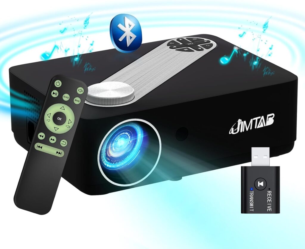 JIMTAB M22 1080P Projector Review