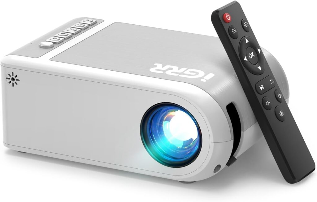iGRR Home Theater Video Projector 1080P Supported