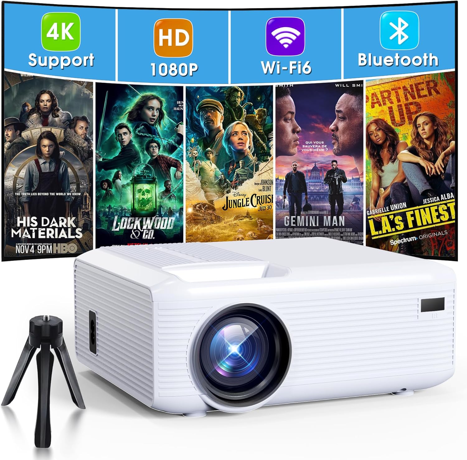 KEJOG Native 1080P Mini Projector Review