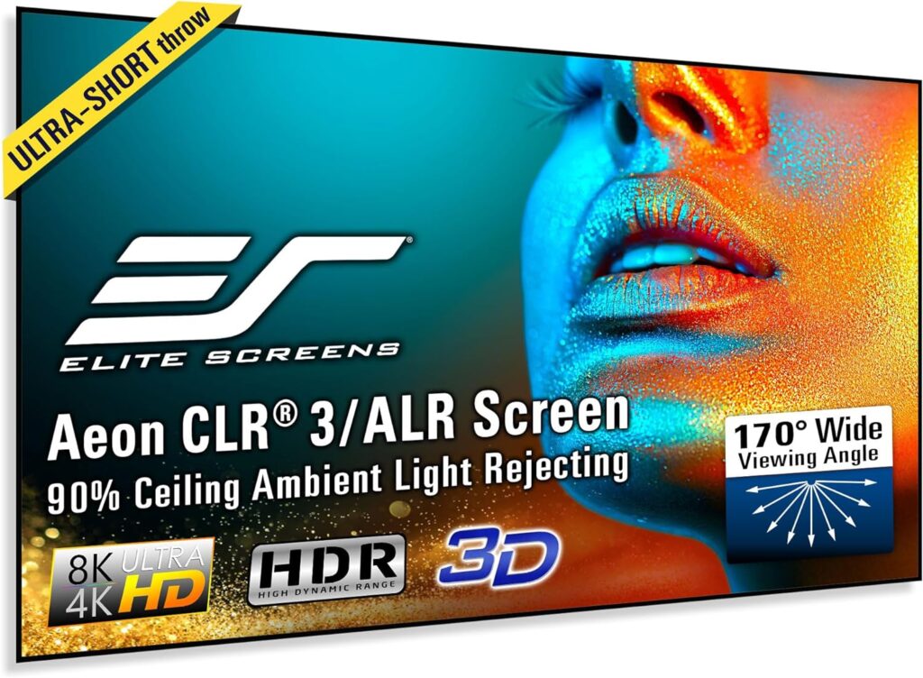 Elite Screens 103 inch UST ALR Projector Screen
