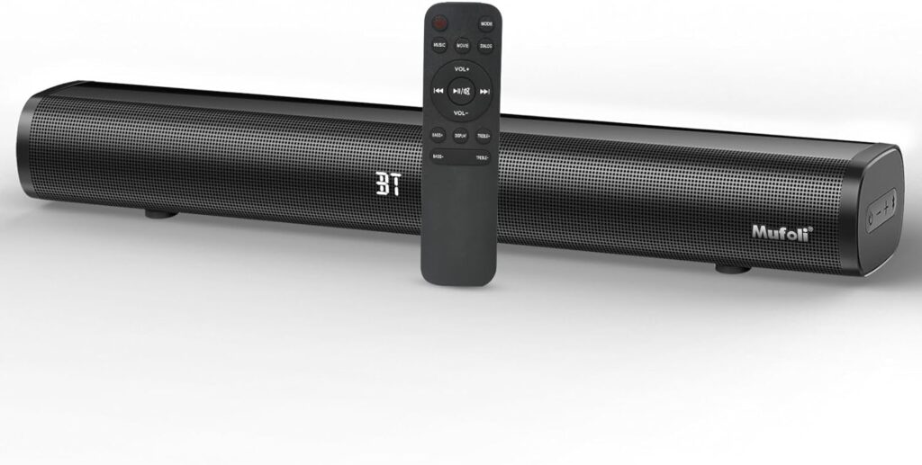 Mufoli sound bar for tv