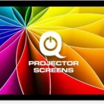 QualGear 120-Inch Fixed Frame Projector Screen