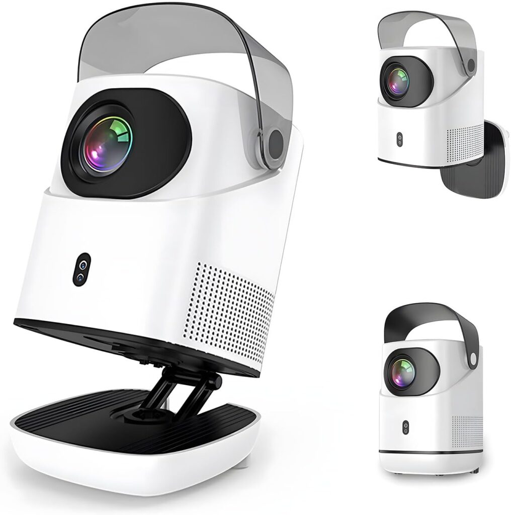 Unitedtime Projector with WiFi and Bluetooth