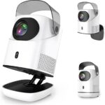 Unitedtime Projector with WiFi and Bluetooth