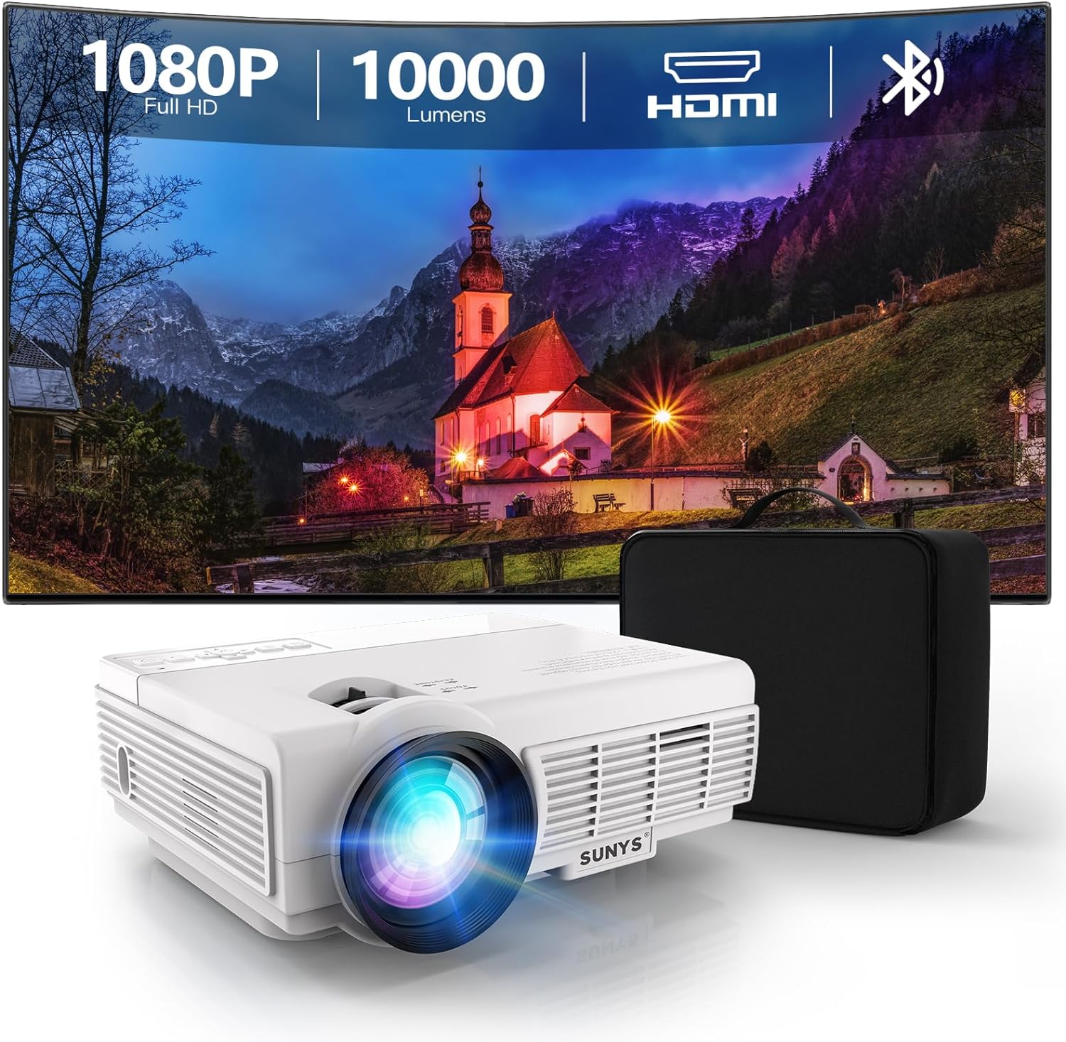 sunny Mini Projector, 10000L