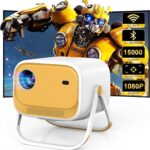 MEER 1080P Portable 15000L Movie Projector