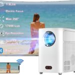 VenirCool Mini Projector with WiFi and Bluetooth