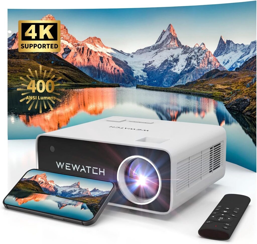 WEWATCH V51P 4K Support Projector