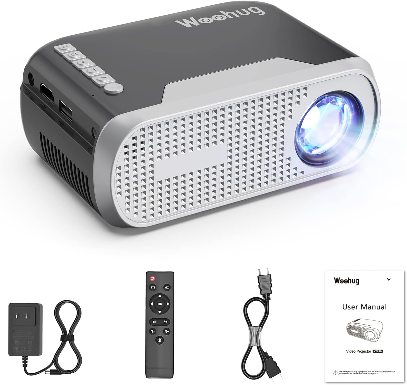 Woohug Mini Portable Projector