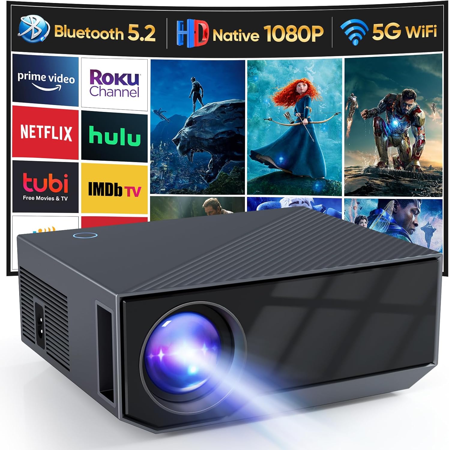 Wielio Native 1080P Projector with 4K Support Review