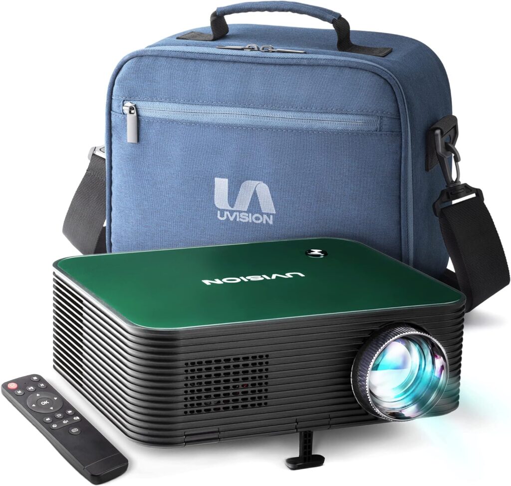 UVISION X1 Native 1080P Wireless Projector