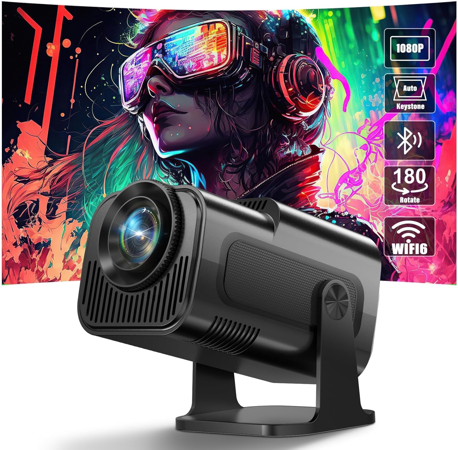 KEPEAK 1080P Projector