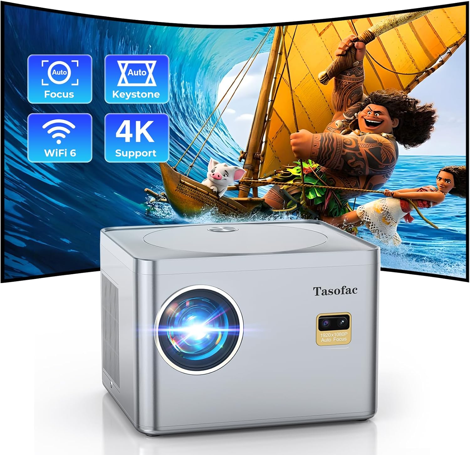 Tasofac Native 1080P Projector