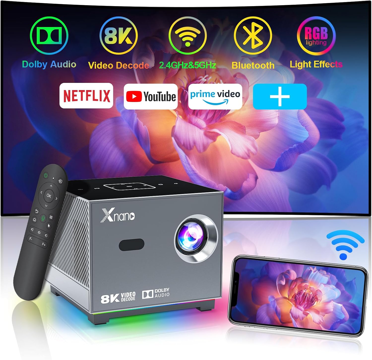 XNANO Mini Projector