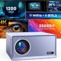 REPABOW 1200 ANSI Native 1080P Outdoor Movie Projector