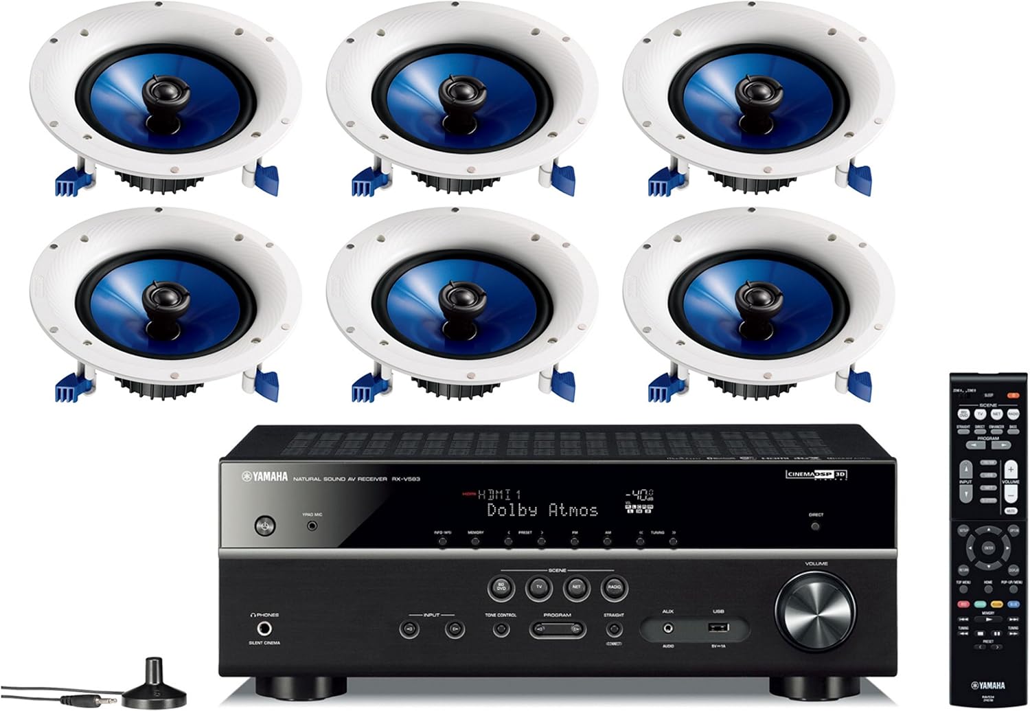 Yamaha 7.2-Channel Wireless Bluetooth 4K4