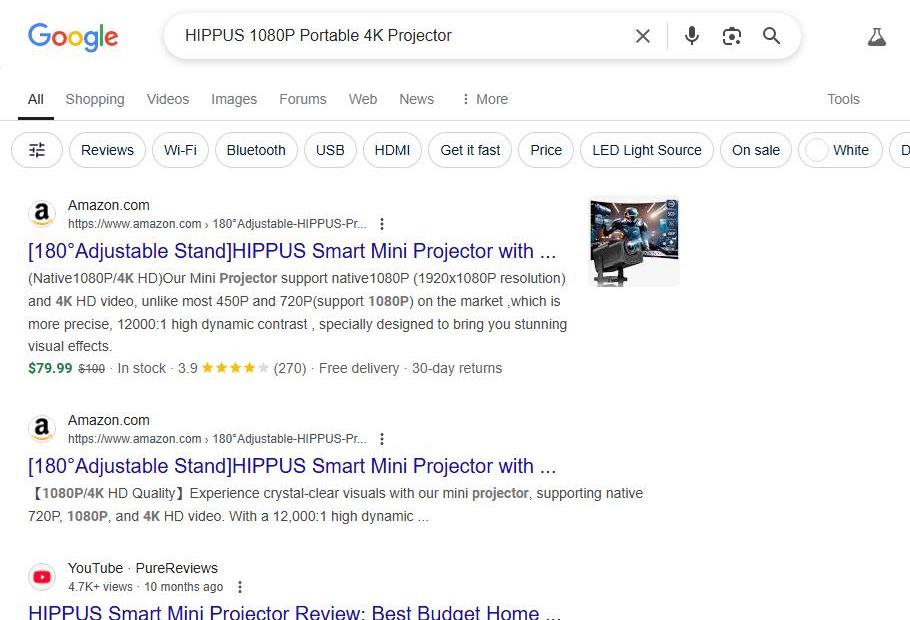 HIPPUS Projector Found Online