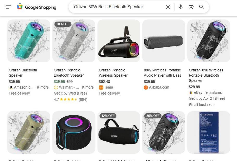Ortizan Bluetooth Speakers for Sale