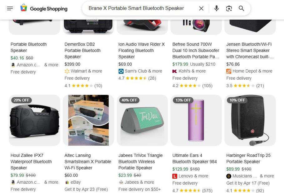 Various Bluetooth Speakers Available Online